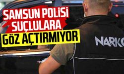 Samsun polisi suçlulara göz açtırmıyor