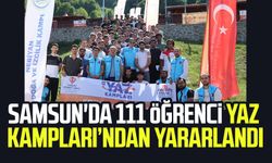 Samsun'da 111 öğrenci Yaz Kampları’ndan yararlandı