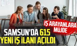 İŞKUR Samsun iş ilanları: Samsun'da 615 yeni iş ilanı açıldı