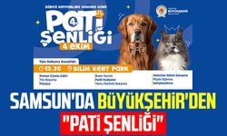 Samsun'da Büyükşehir'den "Pati Şenliği"