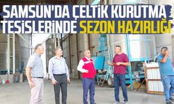 Samsun'da çeltik kurutma tesislerinde sezon hazırlığı