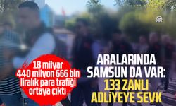 Aralarında Samsun da var: Forex dolandırıcılığında 133 zanlı adliyeye sevk