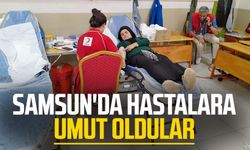 Samsun'da hastalara umut oldular