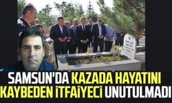 Samsun'da kazada hayatını kaybeden İsmail Cirit unutulmadı