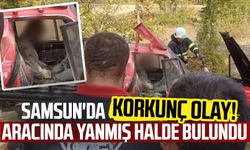 Samsun'da korkunç olay! Ercan Demirtaş yanan araçta ölü bulundu