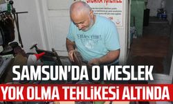 Samsun'da geleneksel ayakkabıcılık yok olma tehlikesi altında