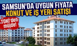 TOKİ'den müjde! Samsun'da uygun fiyata konut ve iş yeri satışı