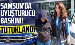 Samsun'da uyuşturucu baskını! Tutuklandı