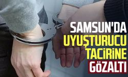 Samsun'da uyuşturucu tacirine gözaltı