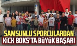 Samsunlu sporculardan Kick Boks'ta büyük başarı