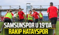 Samsunspor U 19'da rakip Hatayspor