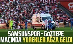 Samsunspor - Göztepe maçında hareketli dakikalar!