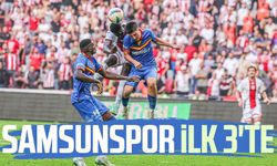 Samsunspor ilk 3'te yer aldı