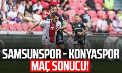 Samsunspor - Konyaspor maç sonucu