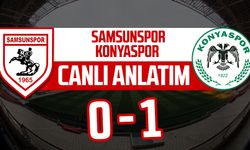 Samsunspor- Konyaspor maçının canlı anlatım