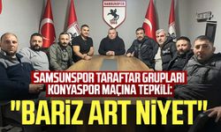 Samsunspor Taraftar Grupları Konyaspor maçına tepkili: "Bariz art niyet"