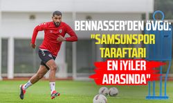 Bennasser'den övgü: "Samsunspor taraftarı en iyiler arasında"