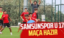 Samsunspor U 17 Takımı Konyaspor U17 maçına hazır