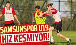 Samsunspor U19 Takımı çalışmaya devam ediyor