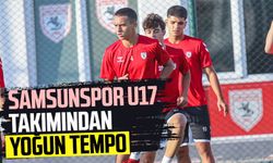 Samsunspor U17 takımından yoğun tempo