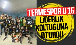 Termespor U 16 liderlik koltuğuna oturdu