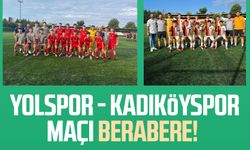 Yolspor - Kadıköyspor maçı berabere!