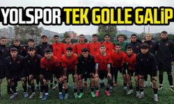 Yolspor tek golle galip