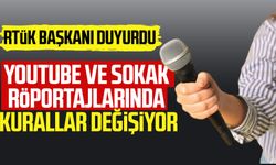 YouTube ve sokak röportajlarında kurallar değişiyor