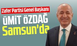 Zafer Partisi Genel Başkanı Ümit Özdağ Samsun'da