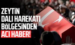 Zeytin Dalı Harekatı bölgesinden acı haber!