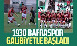 1930 Bafraspor galibiyetle başladı