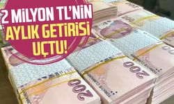 2 milyon TL’nin aylık getirisi uçtu!