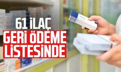 61 ilaç geri ödeme listesinde