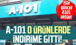 A101 o ürünlerde indirime gitti! İşte güncel A101 aktüel