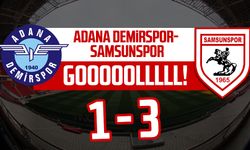 Adana Demirspor- Samsunspor maçının canlı anlatımı