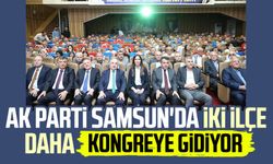 AK Parti Samsun'da iki ilçe daha kongreye gidiyor