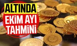 Altında ekim ayı tahmini