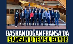 Başkan Halit Doğan Fransa'da Samsun'u temsil ediyor