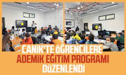 Canik'te öğrencilere akademik eğitim programı düzenlendi