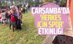 Çarşamba'da 'Herkes İçin Spor' etkinliği