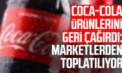 Coca-Cola ürünlerini geri çağırdı: Marketlerden toplatılıyor