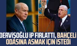 Dervişoğlu ip fırlattı, Bahçeli odasına asmak için istedi