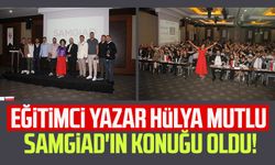 Eğitimci yazar Hülya Mutlu SAMGİAD'ın konuğu oldu!