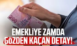 Emekliye zamda gözden kaçan detay!