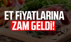 Et fiyatlarına zam geldi!