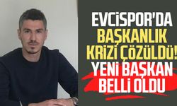 Evcispor'da başkanlık krizi çözüldü! Yeni başkan belli oldu