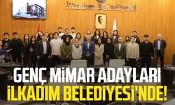 Genç mimar adayları İlkadım Belediyesi’nde