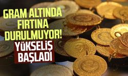 Gram altında fırtına durulmuyor! Yükseliş başladı