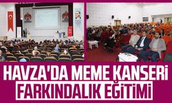 Havza'da meme kanseri farkındalık eğitimi