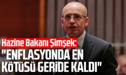 Hazine Bakanı Mehmet Şimşek: "Enflasyonda en kötüsü geride kaldı"